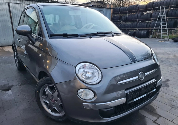 Fiat 500 cena 28999 przebieg: 167972, rok produkcji 2015 z Człopa małe 596